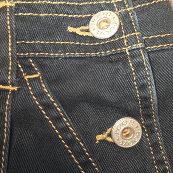 Adorable and rare Disney Pooh denim overall skort! - Picture 5 of 6